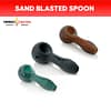 Sand blasted Spoon