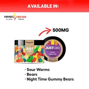 JUST CBD Hemp Infused Gummies 500mg
