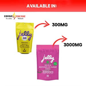 Jelly D9 Gummies 300MG 30CT (2)