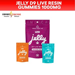 Jelly D9 Live Resin Gummies 1000MG 40CT
