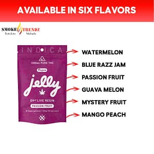Jelly D9 Live Resin Gummies 1000MG 40CT