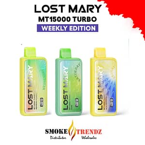 Nicotine Disposables Lost Mary MT15000 Turbo | Weekly Edition