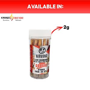 Nirvana | Live Diamond THC-A/THC-P Pre Rolls 2g | 10CT