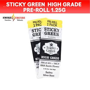 Sticky Green | High Grade Pre-Roll 1.25g/2CT| 10PK