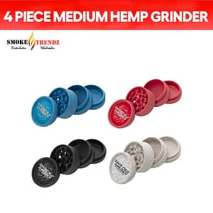 Santa Cruz 4 Piece Medium Hemp Grinder