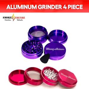 Blazy Susan Aluminum Grinder 4 piece