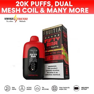 Fifty Bar X Fruitia 20K