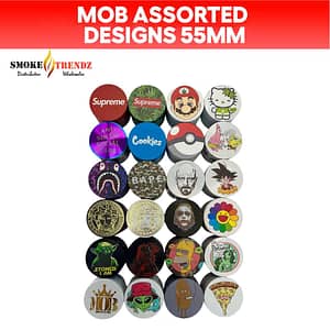 MOB Assorted Designs 55mm