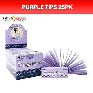 Blazy Susan Purple Tips 25PK