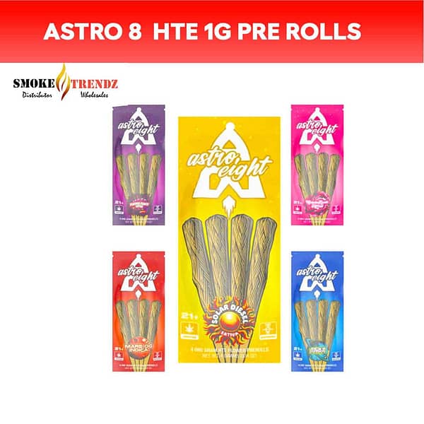 Astro 8 | HTE 1g Pre Rolls | 4CT