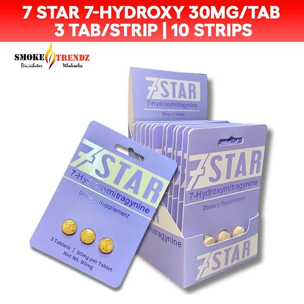 7 STAR 7-HYDROXY 30MG/TAB 3 TAB/STRIP | 10 Strips