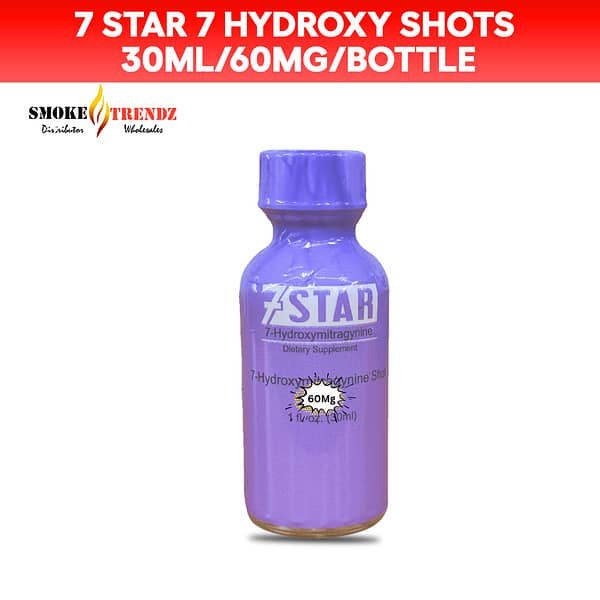 7 STAR 7 HYDROXY SHOTS | 30ml/60MG/Bottle 12/PK