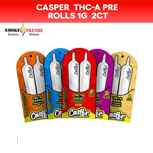 Casper | THC-A Pre Rolls 1g | 2CT