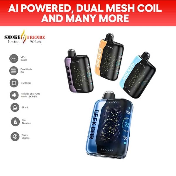 Nicotine Disposables Geek Bar Pulse X 25K