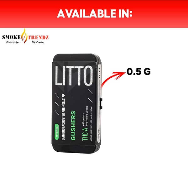 Litto Diamond | THC-A Pre Rolls 0.5g | 6CT