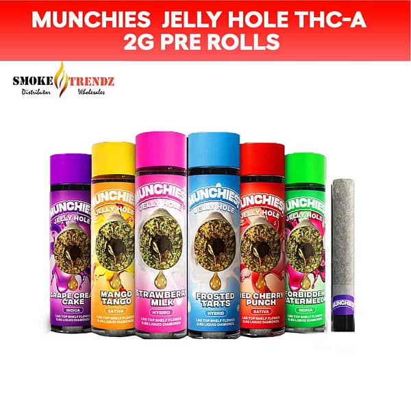 Munchies | Jelly Hole THC-A 2g Pre Rolls