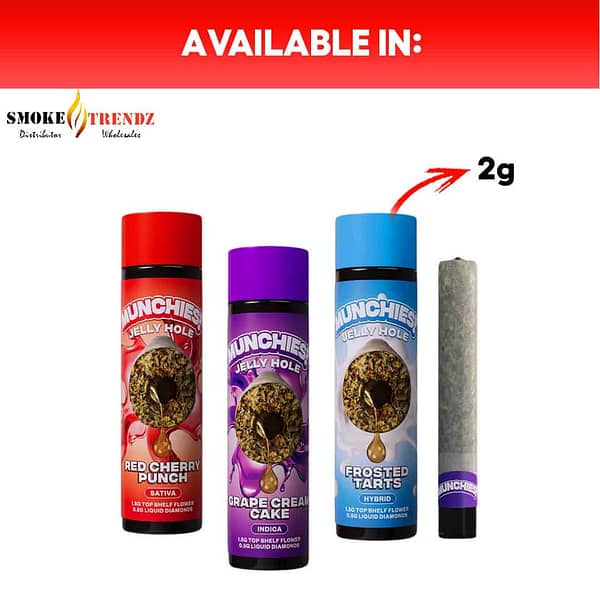 Munchies | Jelly Hole THC-A 2g Pre Rolls