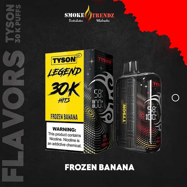 Nicotine Disposables Tyson Legend 30K