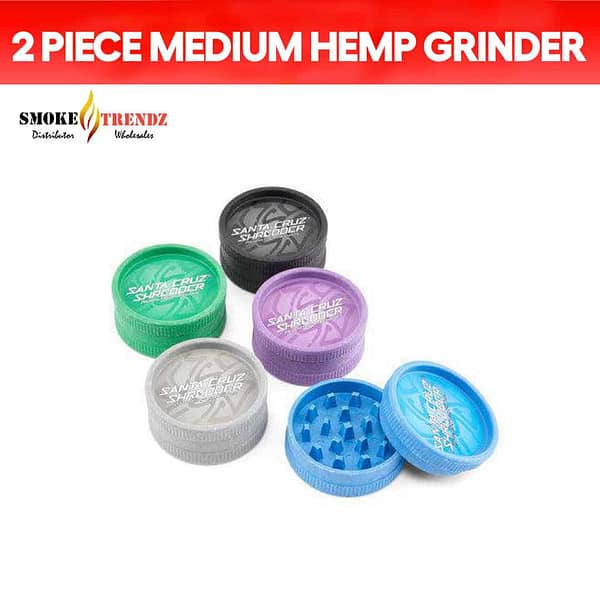 Santa Cruz 2 Piece Medium Hemp Grinder