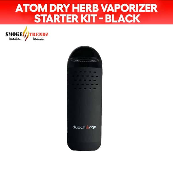 ATOM DRY HERB VAPORIZER STARTER KIT - BLACK