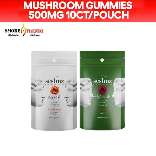 Seshnz Mushroom Gummies 500mg 10ctpouch