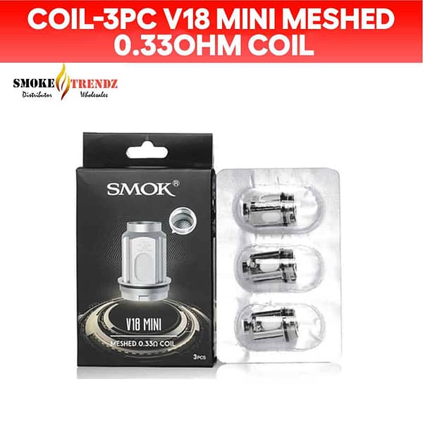 Coil-3pc V18 MINI Meshed 0.33ohm Coil