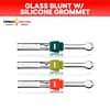 Glass Blunt w Silicone Grommet