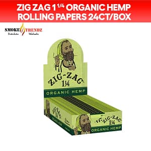 1 1/4 Organic Hemp Rolling Papers 24ct/Box
