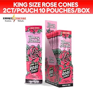 King Size Rose cones 2ct/pouch 10 pouches/box