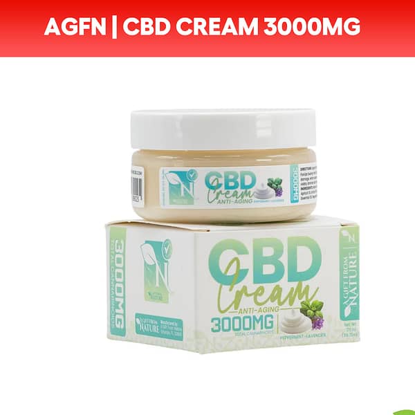 AGFN CBD Cream 3000mg