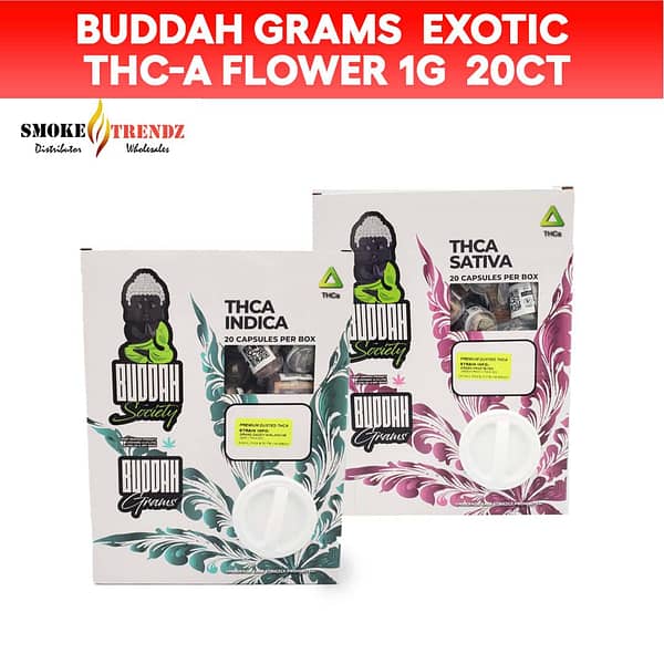 Buddah Grams | Premium Dusted THC-A Flower 1g | 20CT