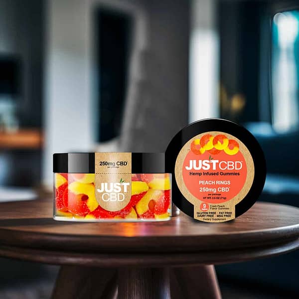 JUST CBD Hemp Infused Gummies 250mg