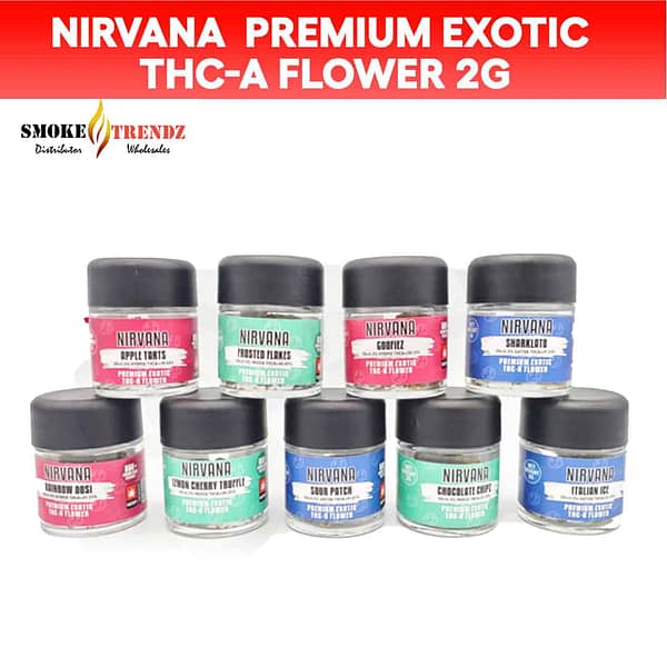 Nirvana | Premium Exotic THC-A Flower 2g